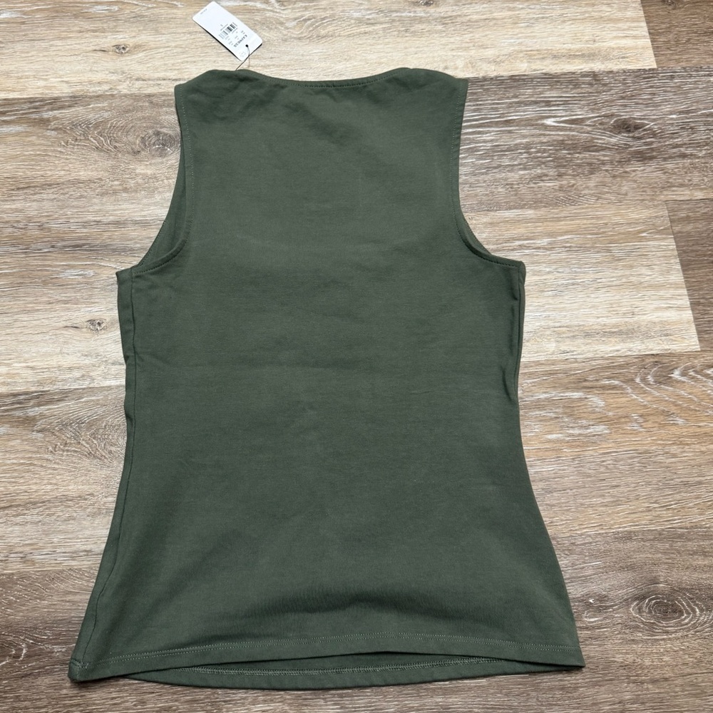Express NWT stretch body contour square neck top - Picture 2 of 6
